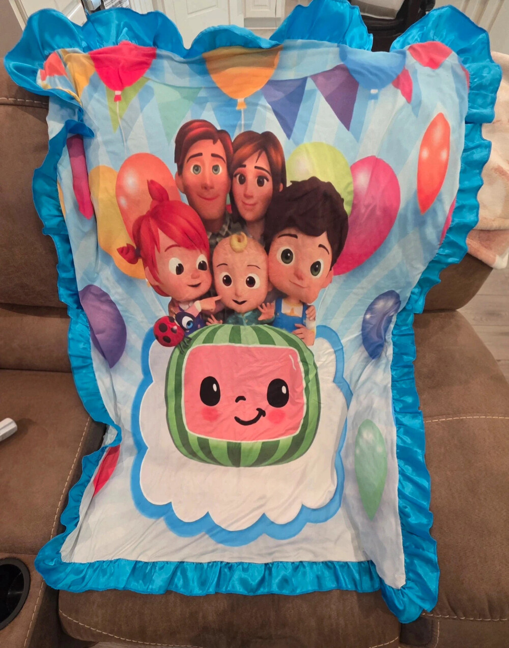 Cocomelon Minky Blanket